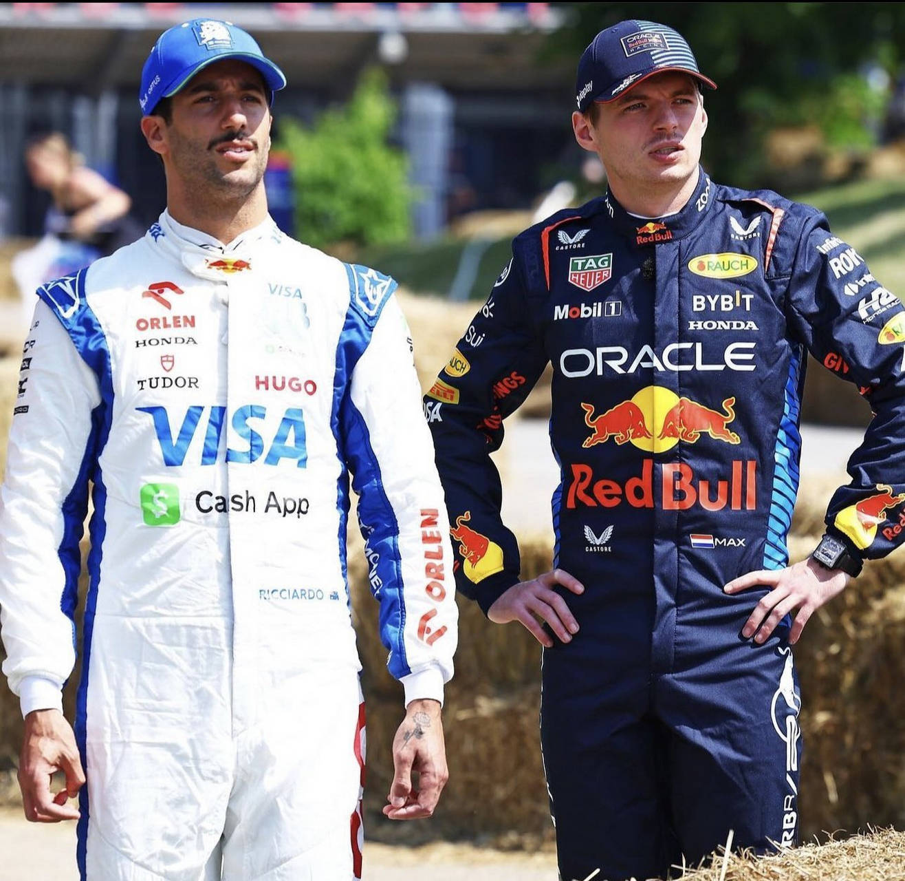 红牛二队鏖战哈斯车队，维斯塔潘关键制胜